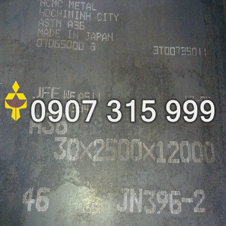 THÉP TẤM ĐĂNG KIỂM NK A36 8LY 10LY 12LY